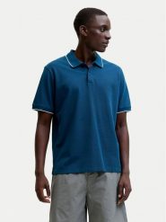Jack & Jones Polo Blaweston 12297755 Granatowy Regular Fit. Niebieskie koszulki polo męskie Jack & Jones, l, bez wzorów, z bawełny, bez ramiączek. Za 129.99 zł.