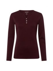 Brookshire koszulka z długim rękawem Kobiety Bawełna czerwony, L. Czerwone t-shirty damskie brookshire, l, bez wzorów, z bawełny, klasyczne, bez kołnierzyka. Za 99.95 zł.