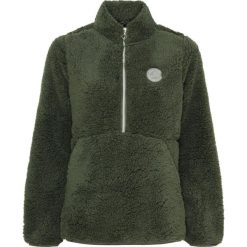 Damski polar 1/2 zip Equipage Joelle. Zielone bluzy sportowe damskie EQUIPAGE, bez wzorów, z polaru, bez kaptura, do jazdy konnej. Za 271.50 zł.