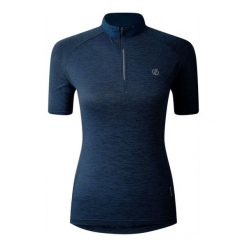 Jersey Damski Pedal II. Niebieskie koszulki sportowe damskie Dare 2b, bez wzorów, z jersey, bez kołnierzyka, bez ramiączek, rowerowe. Za 116.99 zł.