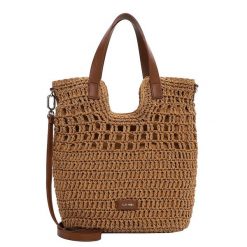 SURI FREY Torebka Shopper SFY Marley Torby na zakupy 1 ct Brązowy Damski. Brązowe torby na ramię damskie Suri Frey, z aplikacjami, z materiału, zdobione, bez dodatków. Za 275.99 zł.