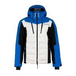 Kurtka narciarska męska Velox stx. Białe kurtki męskie Bergson, m, bez wzorów, bez kaptura, narciarskie. W wyprzedaży za 1,032.00 zł.
