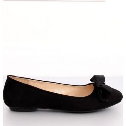 Baleriny damskie czarne 3173 Black. Czarne baleriny damskie ButyModne, bez wzorów, z materiału, bez obcasa. W wyprzedaży za 69.00 zł.