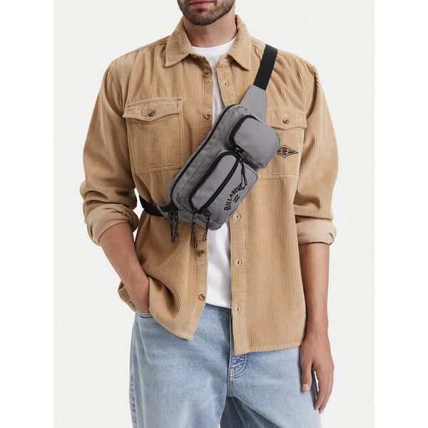 Nerka Billabong. Szare saszetki męskie Billabong, młodzieżowe, małe. Za 49.99 zł.