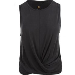 Koszulka do jogi Athlecia Diamy cropped tank top. Czarne t-shirty damskie Endurance, bez wzorów, z poliesteru, bez kołnierzyka. W wyprzedaży za 119.99 zł.