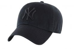 Czapka z daszkiem damska New York Yankees MVP Cap. Czarne czapki i kapelusze damskie 47 Brand, na lato, bez wzorów, z bawełny, sportowe. Za 141.20 zł.