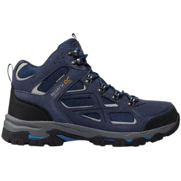 Buty trekkingowe męskie Regatta Tebay. Niebieskie trekkingi męskie Regatta, trekkingowe. Za 258.49 zł.