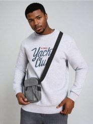 Saszetka - szary. Szare saszetki męskie Sinsay, sportowe, małe. Za 19.99 zł.