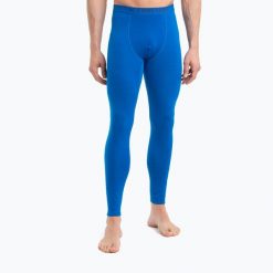 Spodnie termoaktywne męskie icebreaker Merino. Niebieskie spodnie snowboardowe męskie Icebreaker, na zimę, m, bez wzorów, narciarskie. Za 349.99 zł.