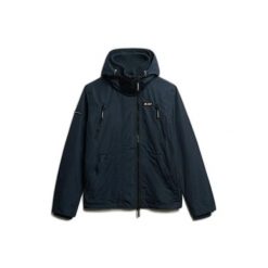 Windbreaker Superdry Mtn. Niebieskie kurtki męskie Superdry., bez wzorów, z softshellu, trekkingowe. Za 518.40 zł.