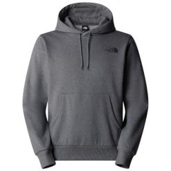 Bluza turystyczna męska The North Face M Simple Dome Hoodie. Szare bluzy męskie The North Face, m, bez wzorów, bez kaptura, trekkingowe. Za 264.00 zł.