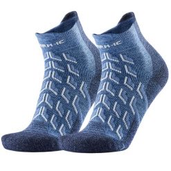 Skarpety trekkingowe kobieta Therm-ic Trekking Cool Ankle Lady wysokosc kostki. Brązowe skarpety damskie THERM-IC, bez wzorów, z bawełny. Za 97.00 zł.