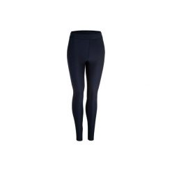 Legginsy fitness kardio damskie 120 granatowe. Niebieskie legginsy damskie DOMYOS, l, bez wzorów, z elastanu. Za 59.99 zł.