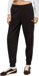 Puma Spodnie damskie ESS Graphic Animal Comfort czarne 692464 01 L. Czarne spodnie sportowe damskie Puma, l, bez wzorów. Za 234.35 zł.