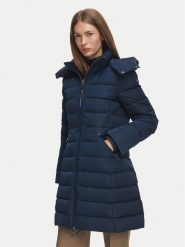 Tommy Hilfiger Kurtka puchowa WW0WW51111 Granatowy Regular Fit. Niebieskie kurtki damskie Tommy Hilfiger, m, bez wzorów, z puchu, bez kaptura. Za 1,499.00 zł.
