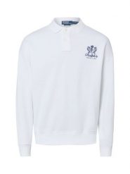 Polo Ralph Lauren Bluza Mężczyźni biały, XL. Białe bluzy męskie Polo Ralph Lauren, m, bez wzorów, bez kaptura. Za 599.95 zł.