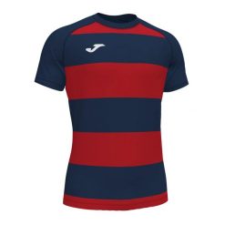 Jersey Joma Prorugby II. Czerwone koszulki sportowe męskie Joma, l, bez wzorów, z jersey, bez kołnierzyka, bez ramiączek. Za 133.65 zł.