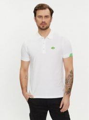 Replay Polo M3540A.000.20623 Écru Regular Fit. Koszulki polo męskie Replay, m, bez wzorów, z bawełny, bez ramiączek. Za 199.99 zł.