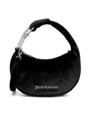 Juicy Couture Torebka BIJXT5311WPO Czarny. Czarne torebki do ręki damskie Juicy Couture, bez wzorów, z materiału, bez dodatków. Za 299.99 zł.