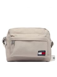 Tommy Jeans Torebka Tjw Ess Daily Crossover AW0AW18462 Beżowy. Brązowe torebki do ręki damskie Tommy Jeans, bez wzorów, z jeansu, bez dodatków. Za 289.99 zł.