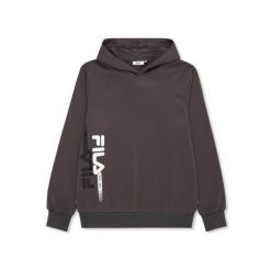 Bluza z kapturem Fila Manta Regular Graphic. Czarne bluzy męskie Fila, l, bez wzorów, z dresówki, z kapturem. Za 129.00 zł.