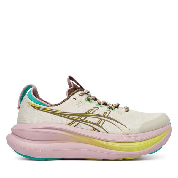 Buty do biegania Asics. Szare obuwie sportowe damskie Asics, bez wzorów, do biegania. Za 799.99 zł.