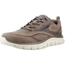 Buty SKECHERS 233064S TRACK Brązowy. Brązowe trekkingi męskie Skechers, na fitness i siłownię. Za 282.99 zł.