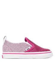 Vans Tenisówki Slip-On V VN000D0SYLZ1 Różowy. Czerwone trampki i tenisówki dziewczęce Vans, bez wzorów, z materiału, bez zapięcia. Za 139.99 zł.