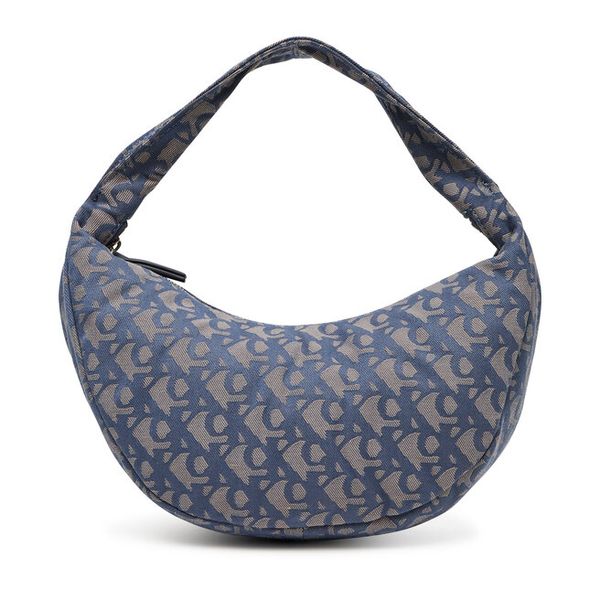 Torebka Calvin Klein. Niebieskie torebki do ręki damskie Calvin Klein, bez wzorów, klasyczne, bez dodatków. Za 309.99 zł.
