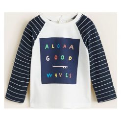 Mango Kids - Longsleeve dziecięcy Indie 80-104 cm. T-shirty dla chłopców marki Mango Kids. Za 35.90 zł.