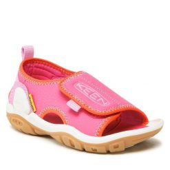 Sandały Keen. Czerwone sandały dziewczęce Keen, bez zapięcia. Za 219.99 zł.