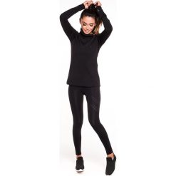 Gym Hero - Legginsy Posh. Czarne legginsy damskie Gym Hero, z dzianiny. W wyprzedaży za 139.90 zł.