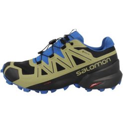 Buty do biegania męskie Salomon Speedcross 5 Gtx. Niebieskie buty sportowe męskie Salomon, z materiału, bez zapięcia, do biegania, salomon speedcross. Za 680.85 zł.
