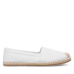 Espadryle Jenny Fairy. Białe espadryle damskie Jenny Fairy, bez wzorów, bez obcasa, bez zapięcia. Za 59.99 zł.