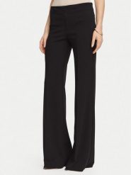 Rinascimento Spodnie palazzo CFC0130163003 Czarny Wide Leg. Czarne spodnie materiałowe damskie Rinascimento, s, bez wzorów, z materiału. Za 449.99 zł.