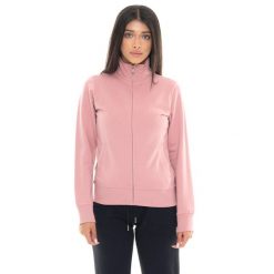 Bluza zimowa Leone 1947 Never Without Damen, Halsausschnitt Reißverschluss. Czerwone bluzy damskie LEONE 1947 APPAREL, na zimę, bez wzorów, z bawełny, bez kaptura. W wyprzedaży za 176.82 zł.