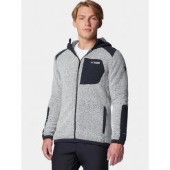 Bluza Polarowa Męska Columbia Arctic Crest Sherpa. Białe bluzy sportowe męskie Columbia, m, bez wzorów, z polaru, bez kaptura, trekkingowe. W wyprzedaży za 560.00 zł.
