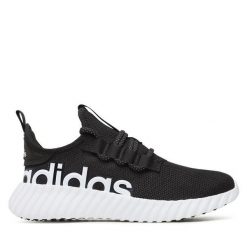 Sneakersy adidas. Niebieskie trampki i tenisówki chłopięce Adidas, bez wzorów, bez zapięcia. Za 399.99 zł.
