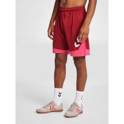 Szorty Hummel hmlLEAD. Brązowe krótkie spodenki sportowe męskie Hummel, s, bez wzorów, na fitness i siłownię. Za 119.00 zł.