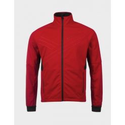 Kurtka do narciarstwa biegowego męska Halti Falun Softshell XCT. Czerwone kurtki sportowe męskie Halti, na zimę, m, bez wzorów, z softshellu, narciarskie. Za 844.99 zł.