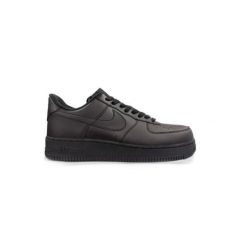 Buty sportowe Nike Air Force 1 Low LE GS black. Czarne obuwie sportowe damskie Nike, bez wzorów, Nike Air Force. W wyprzedaży za 441.90 zł.