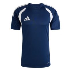 Koszulka męska adidas Tiro 26 League Jersey. Białe koszulki sportowe męskie Adidas, m, bez wzorów, z jersey, bez kołnierzyka, bez ramiączek, na fitness i siłownię, climacool (adidas). Za 121.30 zł.