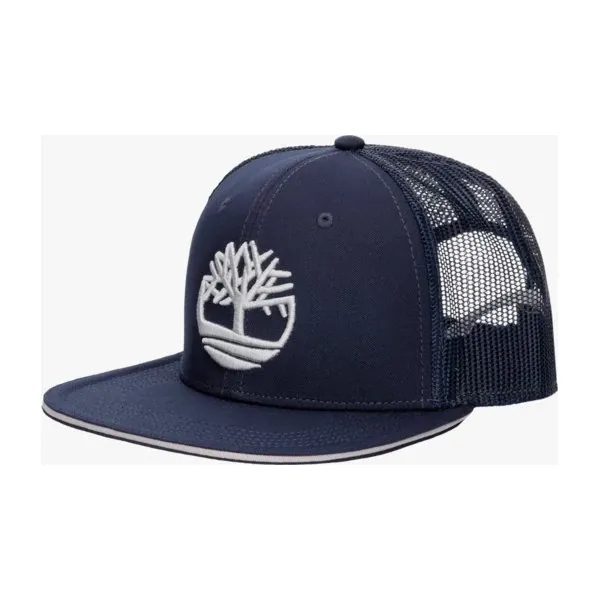 Timberland Czapka Nylon Brim Trucker , granatowy, rozmiar ONE SIZE. Niebieskie czapki i kapelusze męskie Timberland, bez wzorów, z materiału, eleganckie. W wyprzedaży za 99.99 zł.
