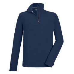 Bluza męska Killtec KSW 99 MN FLC SHRT. Niebieskie bluzy męskie KILLTEC, m, bez wzorów, bez kaptura. W wyprzedaży za 89.99 zł.