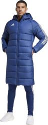 Płaszcz adidas męski Tiro 24 Long niebieski IR9502 S. Niebieskie kurtki męskie Adidas, m, bez wzorów, bez kaptura. Za 1,434.23 zł.
