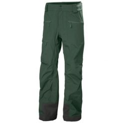 Spodnie narciarskie Helly Hansen Acer 3L Shell. Zielone spodnie snowboardowe męskie Helly Hansen, l, bez wzorów, narciarskie. Za 1,703.00 zł.