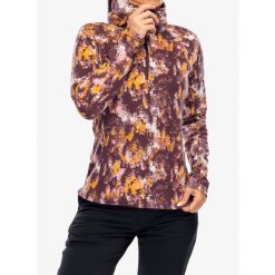 Bluza szybkoschnąca damska Columbia Glacial IV Print 1/2 Zip. Fioletowe bluzy damskie Columbia, s, bez wzorów, bez kaptura. Za 114.99 zł.