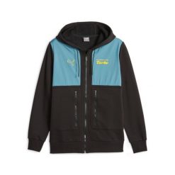 Bluza z kapturem męska Puma PL 62102301. Czarne bluzy męskie Puma, l, bez wzorów, z kapturem. Za 327.04 zł.