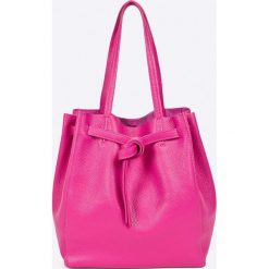 Answear - Torebka skórzana. Torby na ramię damskie marki bonprix. W wyprzedaży za 169.90 zł.