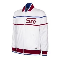 Kurtka piłkarska retro Retro Servette FC 1979 - 80. Białe kurtki męskie COPA FOOTBALL, xl, bez wzorów, retro, bez kaptura. Za 383.47 zł.